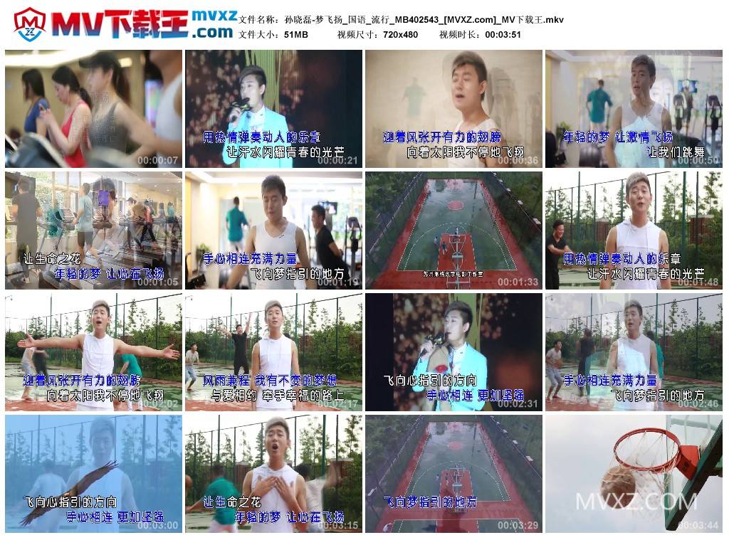 孙晓磊-梦飞扬_国语_流行_MB402543